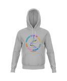 ''Running makes me happy" hoodie (Grey)