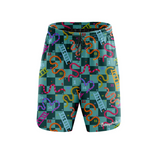 "Roll the dice, again" fitness shorts (7")