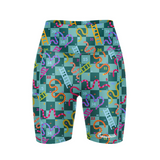 "Roll the dice, again'' fitted shorts