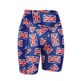 ''Union Jill'' fitted shorts