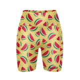 "Fruity booty" fitted shorts