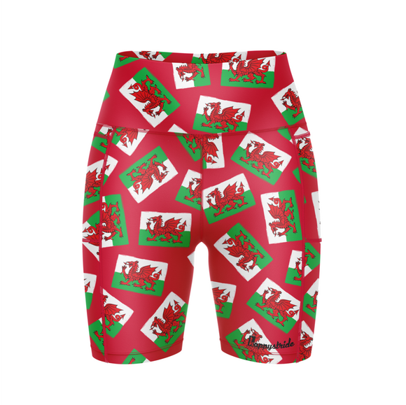 ''Dragon dashers'' fitted shorts