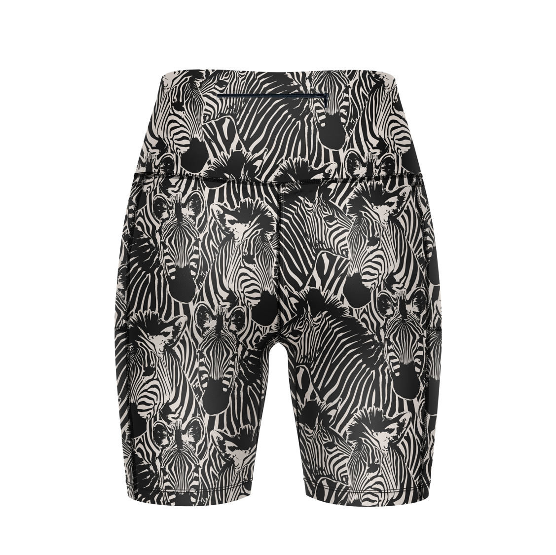 "Zoe zebra" fitted shorts