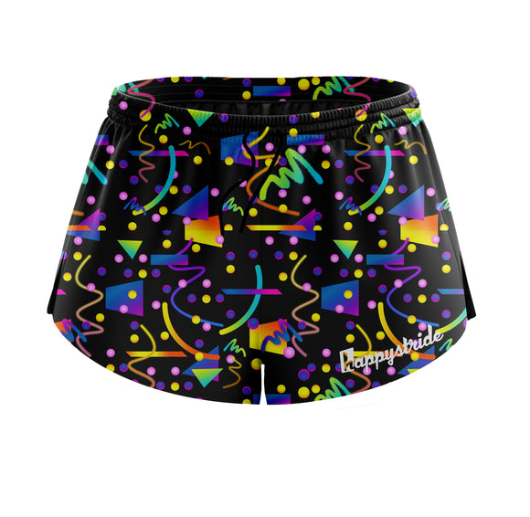 ''Retro party'' racer shorts