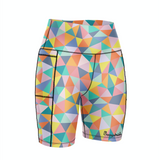 ''Pastel party'' fitted shorts