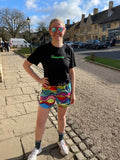 ''Wiggle & wave'' shorts