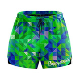 ''Neo geometric'' shorts