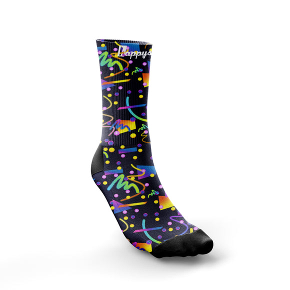 ‘’Retro party’’ crew socks