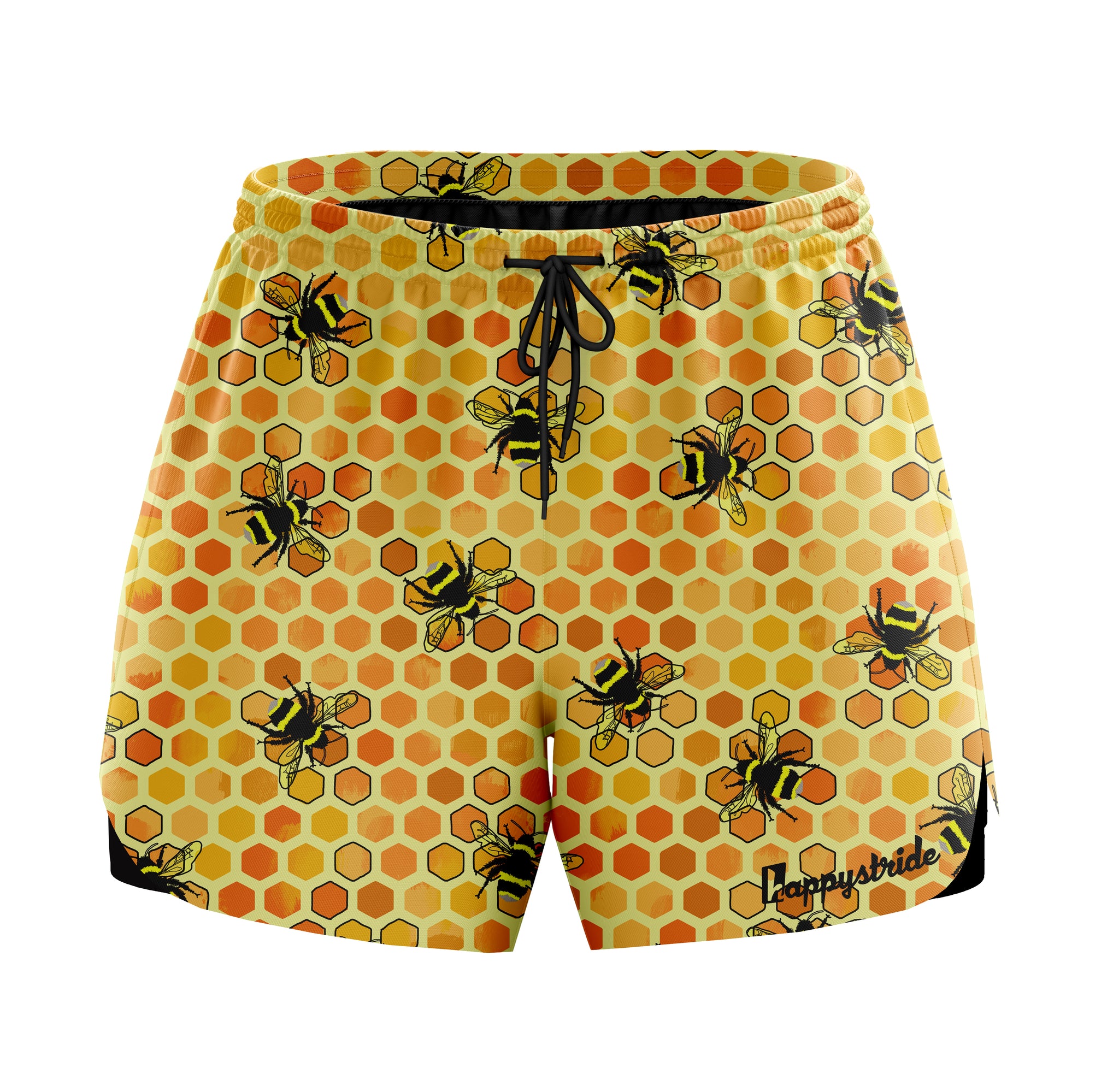 Bee inspired cheap swim shorts