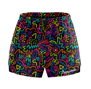 ''Disco doodle'' shorts