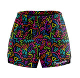 ''Disco doodle'' shorts