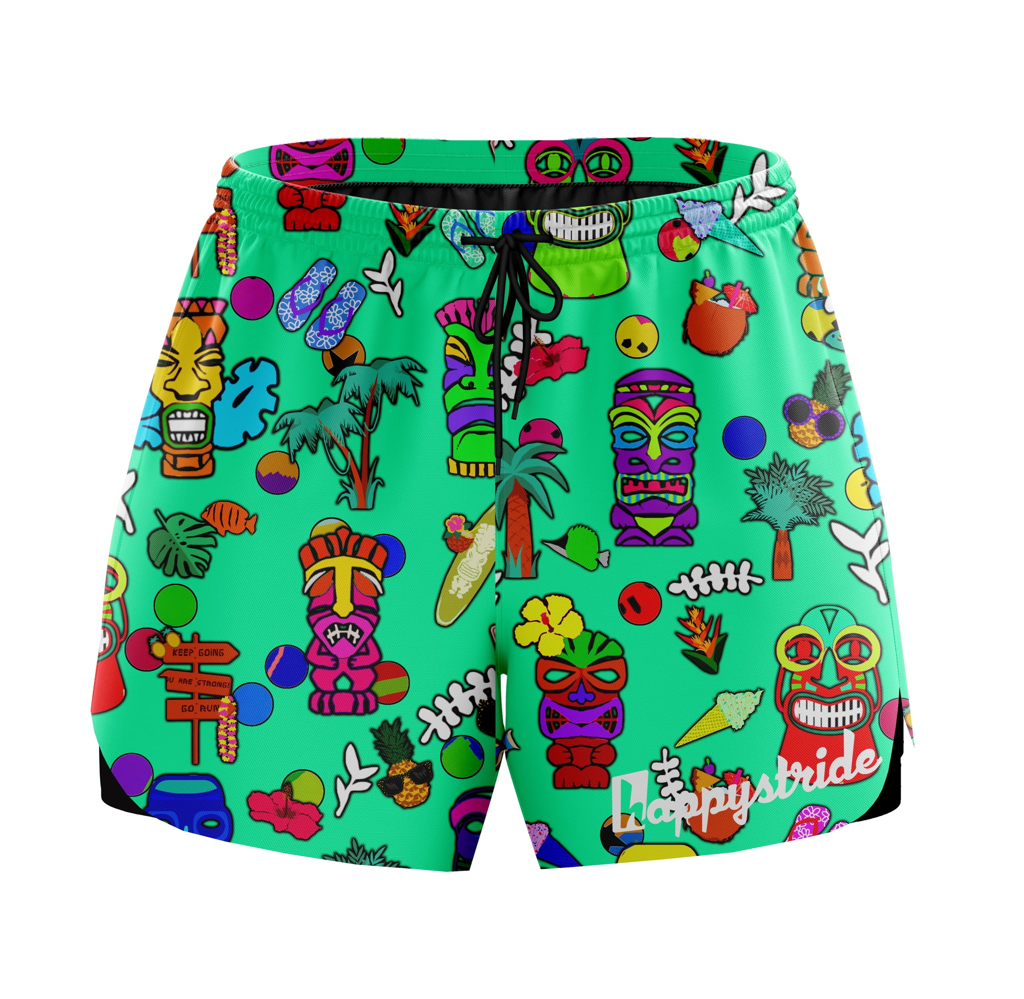 Hawaiian running shop shorts