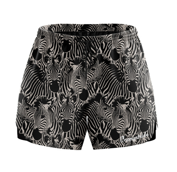''Zoe zebra'' shorts
