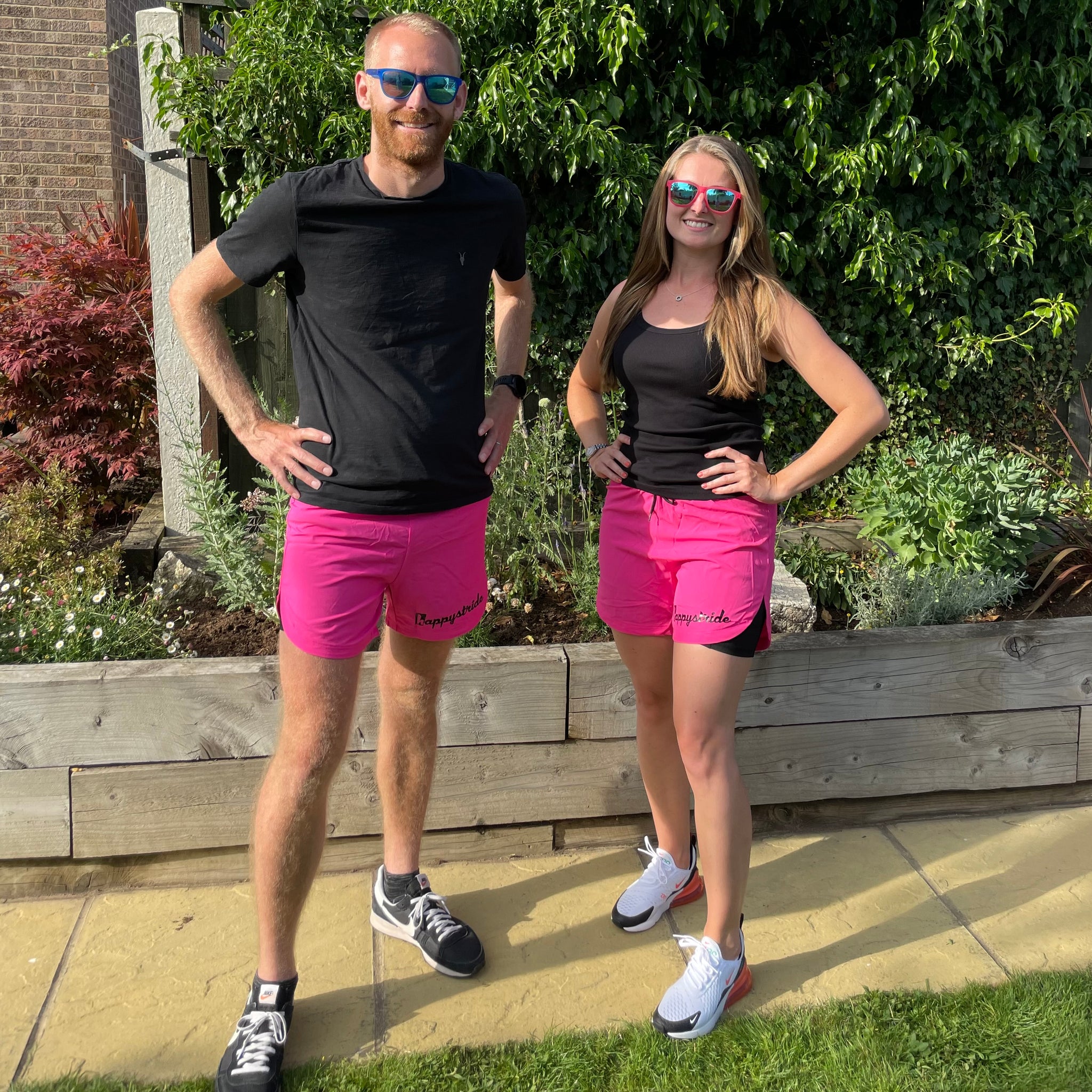 On The Run Shorts - Hot Pink – The Be Brand