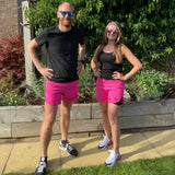 ''Basic b*tch'' pink shorts
