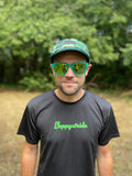 ''Stride and hide'' cap