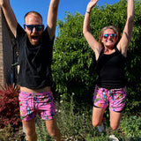 ''WhatSUP'' pink shorts