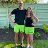 ''Basic b*tch'' green classic shorts