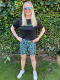 ''Get spotted'' fresh fitted shorts