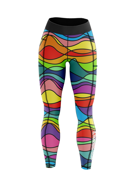 Colourful gym tights hotsell
